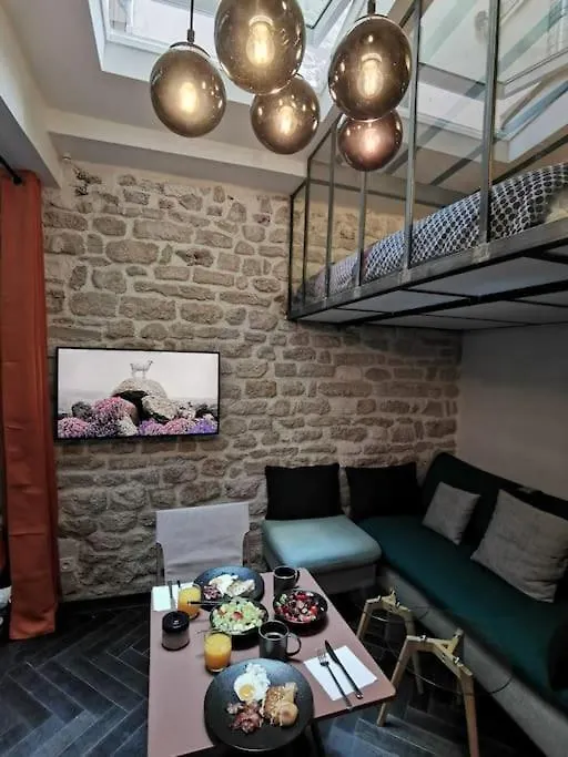 شقة Le Petit Atelier Des Lumieres, Veranda Agreable باريس فرنسا